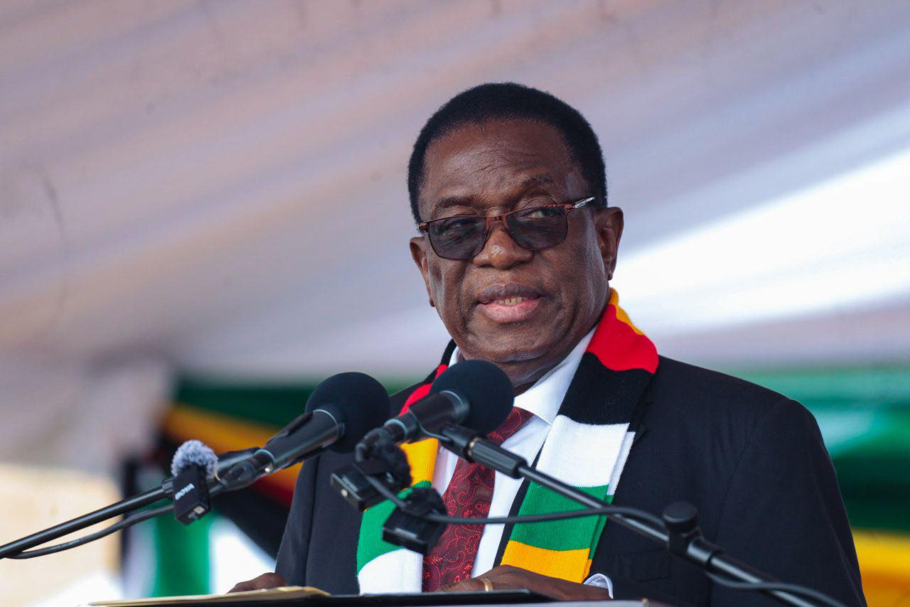 His Excellency President Emmerson Dambudzo Mnangagwa